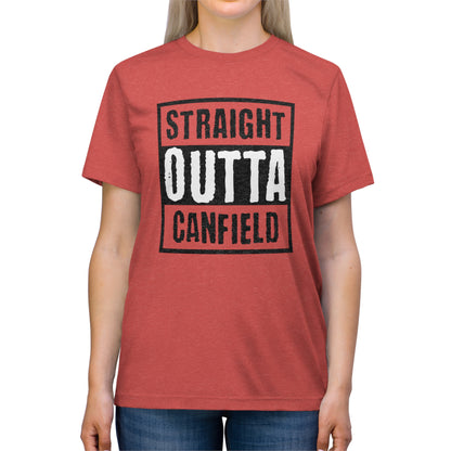 "Straight Outta Canfield" Triblend Tee