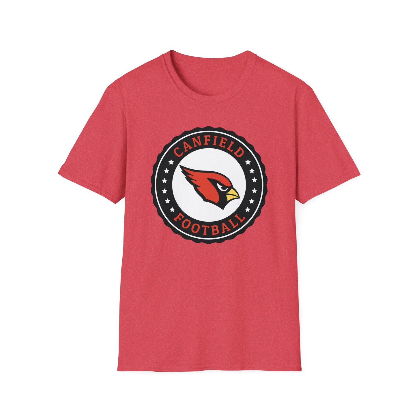 Canfield Football Badge, Softstyle T-Shirt