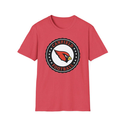 Canfield Football Badge, Softstyle T-Shirt