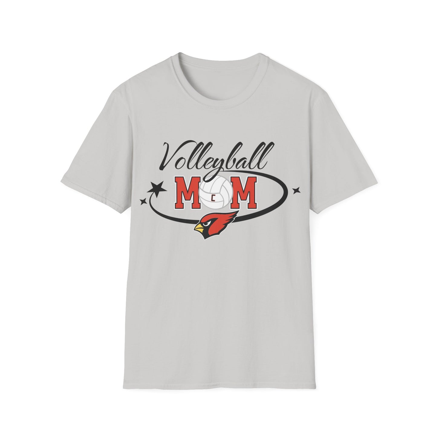 Volleyball Mom Softstyle T-Shirt