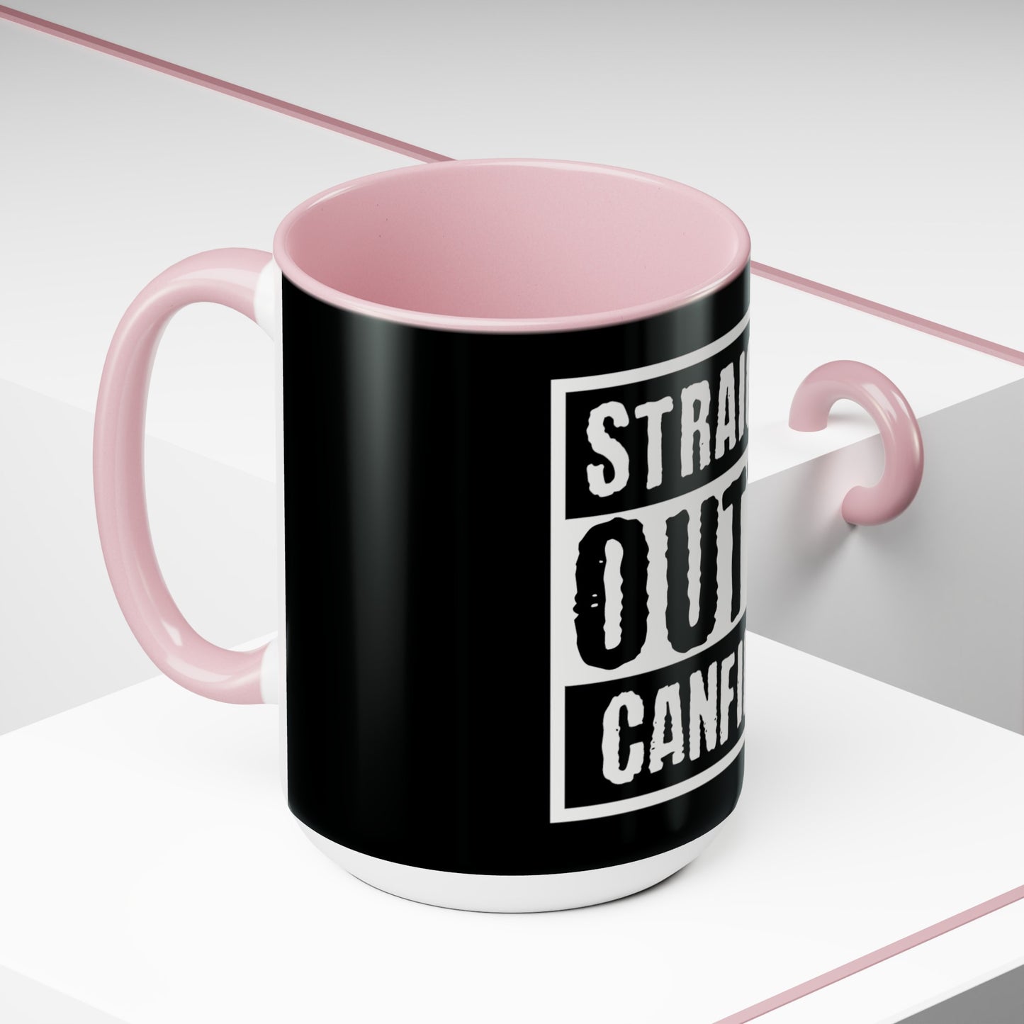 "Straight Outta Canfield" Multi-tone Coffee Mug, 15 oz