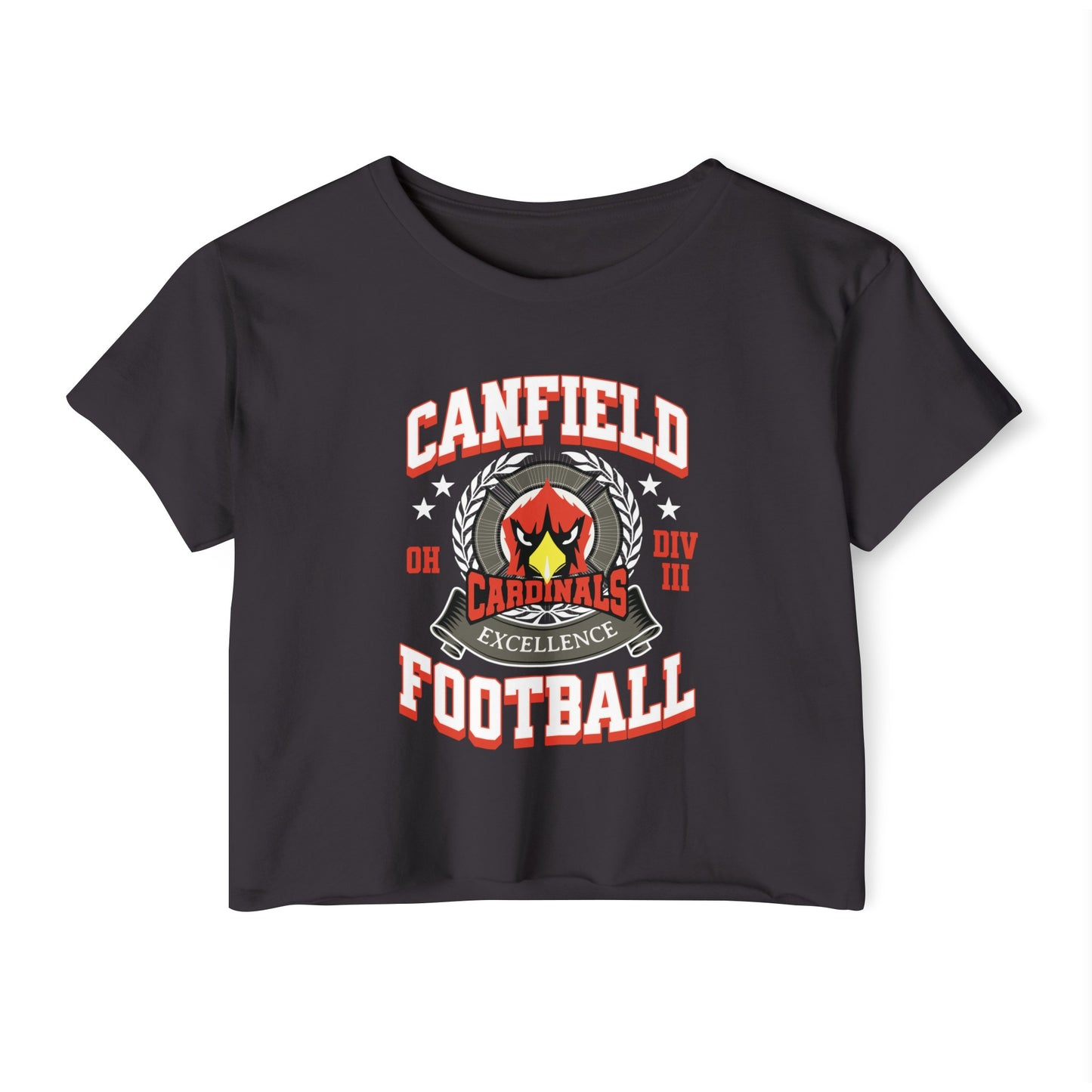 Canfield Football ("Excellence"), Women's Crop Top