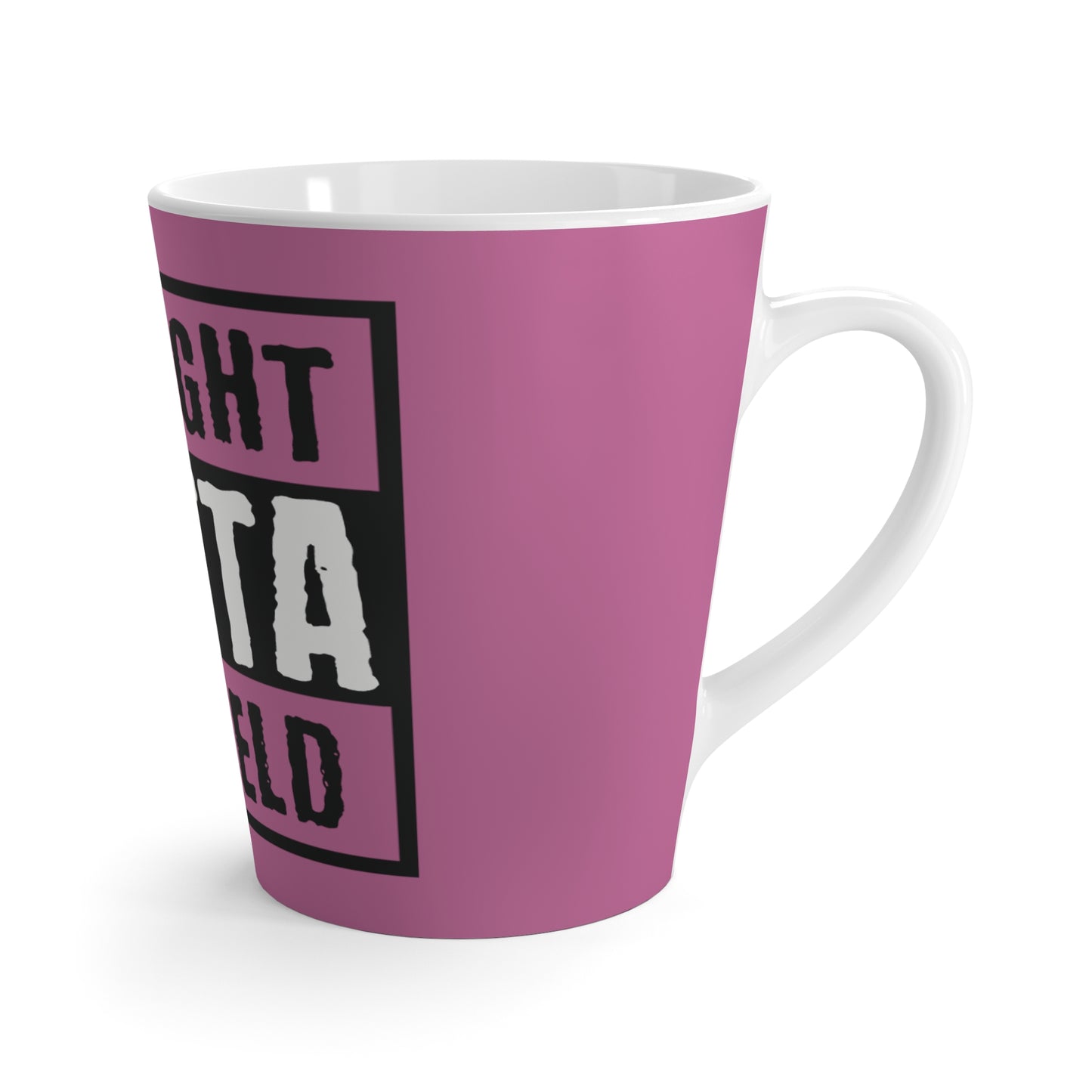 "Straight Outta Canfield" Latte Mug, 12 oz.