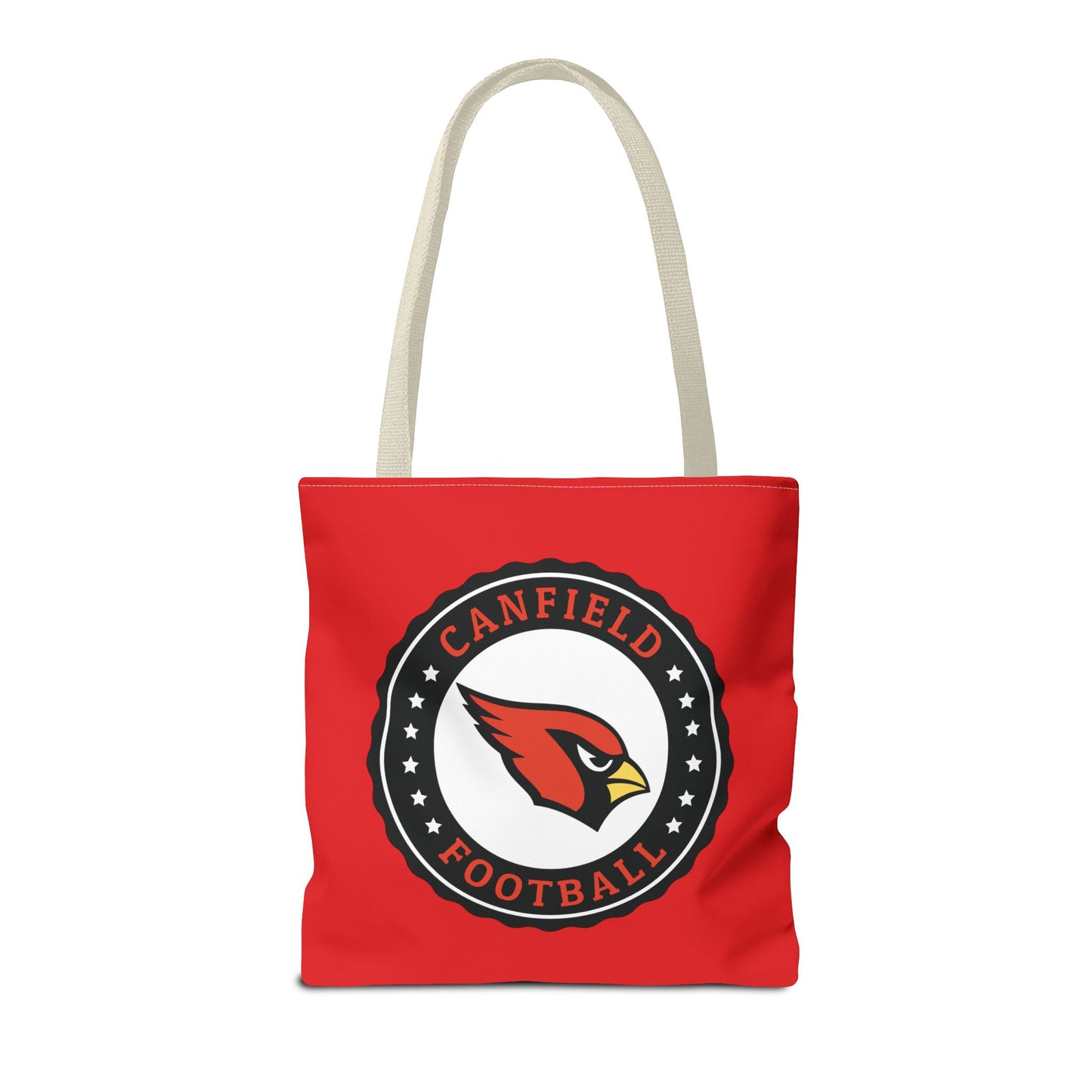 Canfield Football Tote Bag, Badge & Black "C"