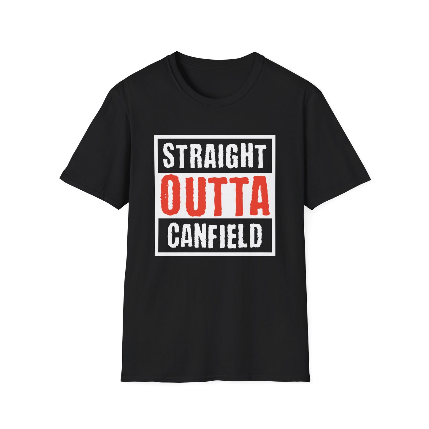 "Straight Outta Canfield" Unisex Softstyle T-Shirt