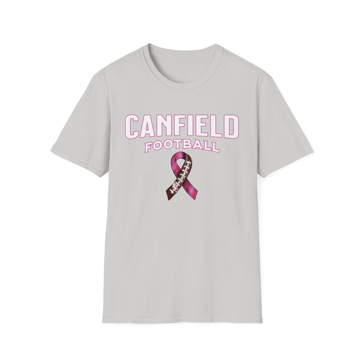 Canfield Football (Breast Cancer), Softstyle T-Shirt