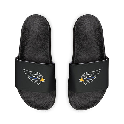 Men's Slide Sandals, Back-the-Blue Cardinal