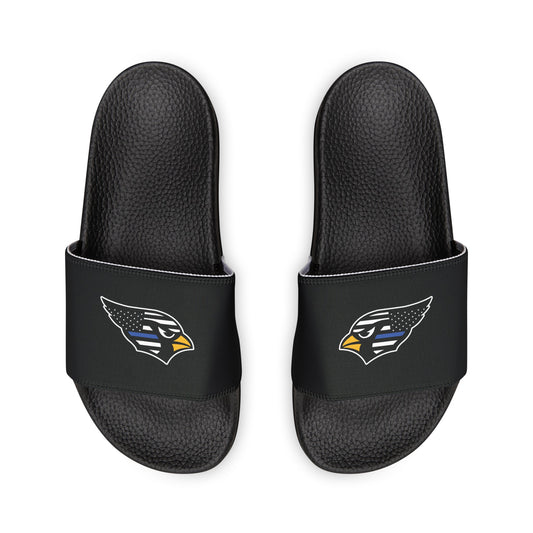 Men's Slide Sandals, Back-the-Blue Cardinal