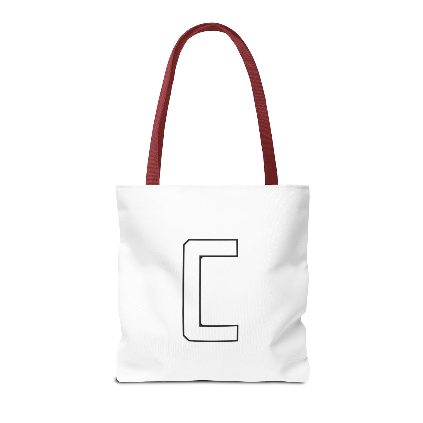 "Straight Outta Canfield" Tote Bag, White "C"