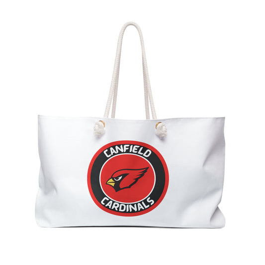 Canfield Football State Champion Weekender Bag, "Canfield Cardinals"