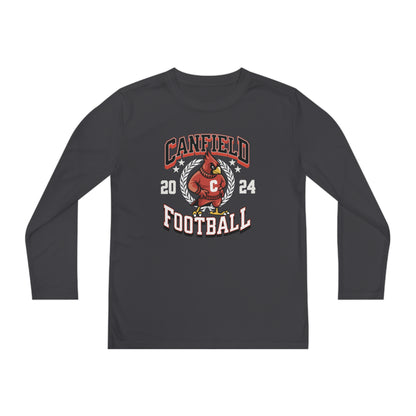 2024 Canfield Football, Youth Long Sleeve Competitor Tee