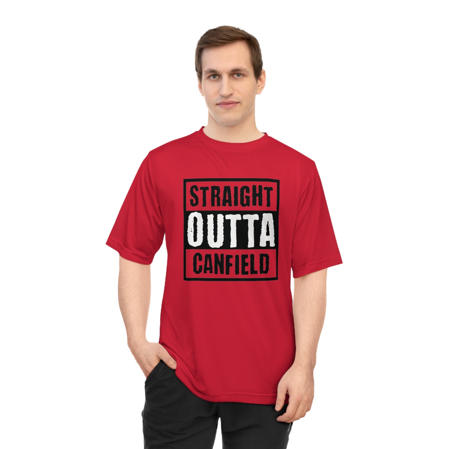 "Straight Outta Canfield"  Zone Performance T-shirt