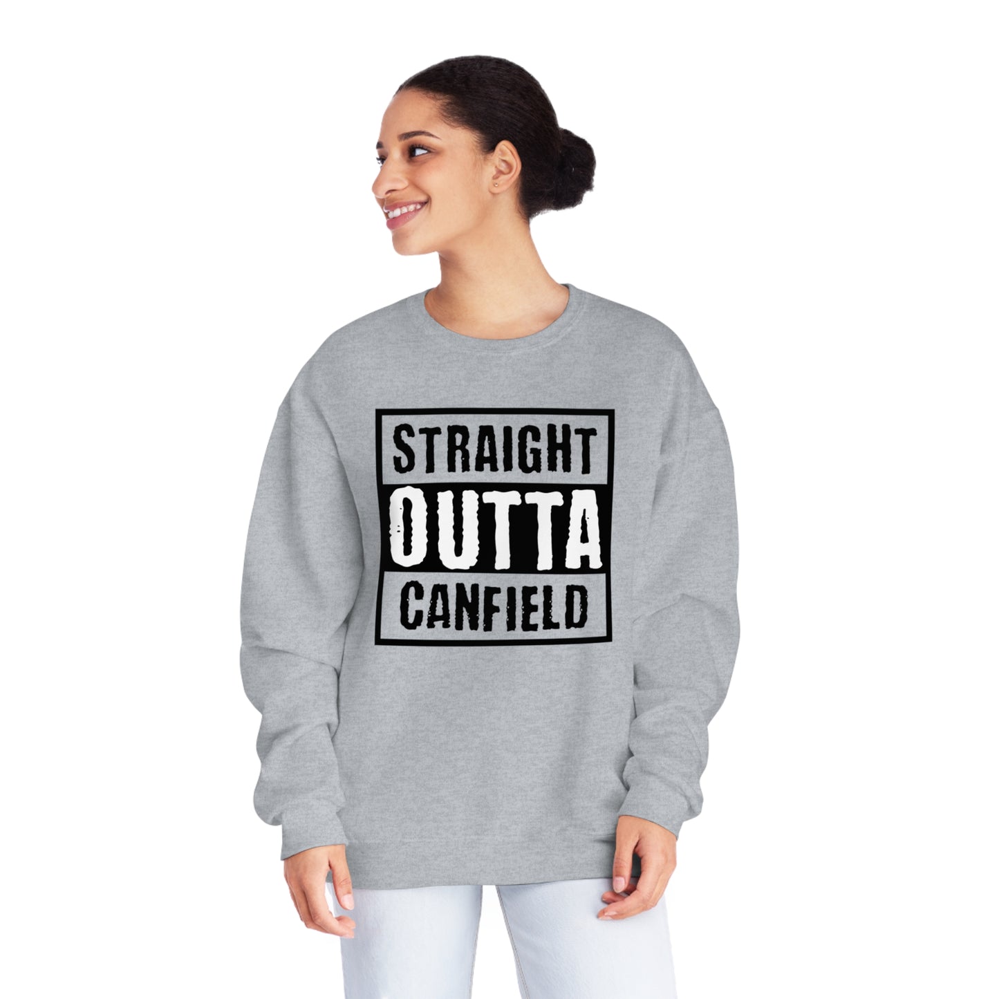 "Straight Outta Canfield" NuBlend® Crewneck Sweatshirt