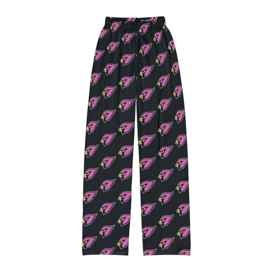 Kids Pajama Pants, Pink Cardinal