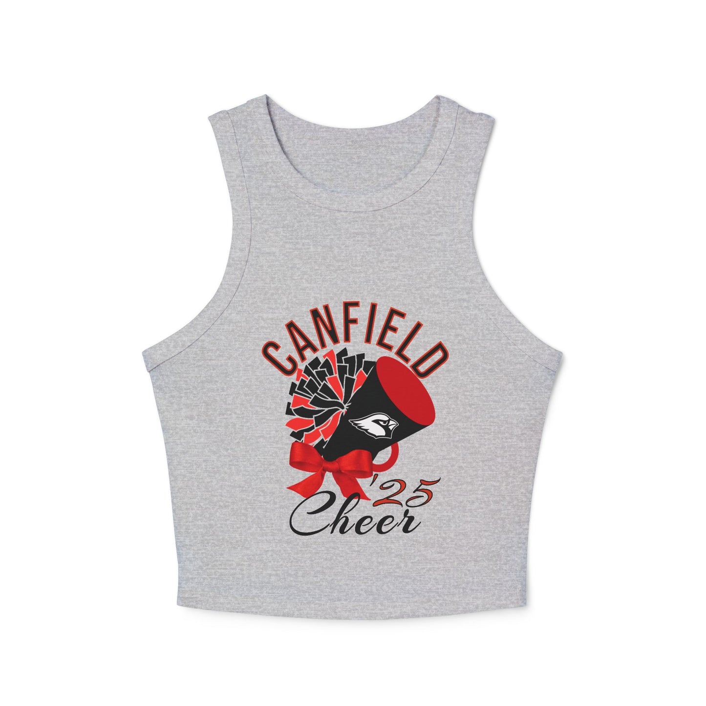 2025 Canfield Cheer,  Micro Rib Racer Tank Top