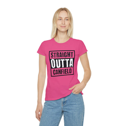 "Straight Outta Canfield" Women's Iconic T-Shirt