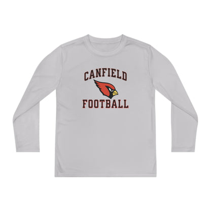 Canfield Football, Youth Long Sleeve Competitor Tee