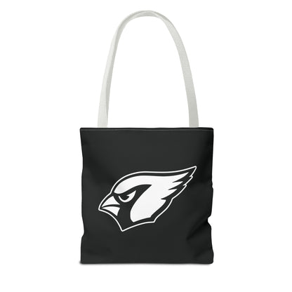 "Straight Outta Canfield" Tote Bag, White Cardinal