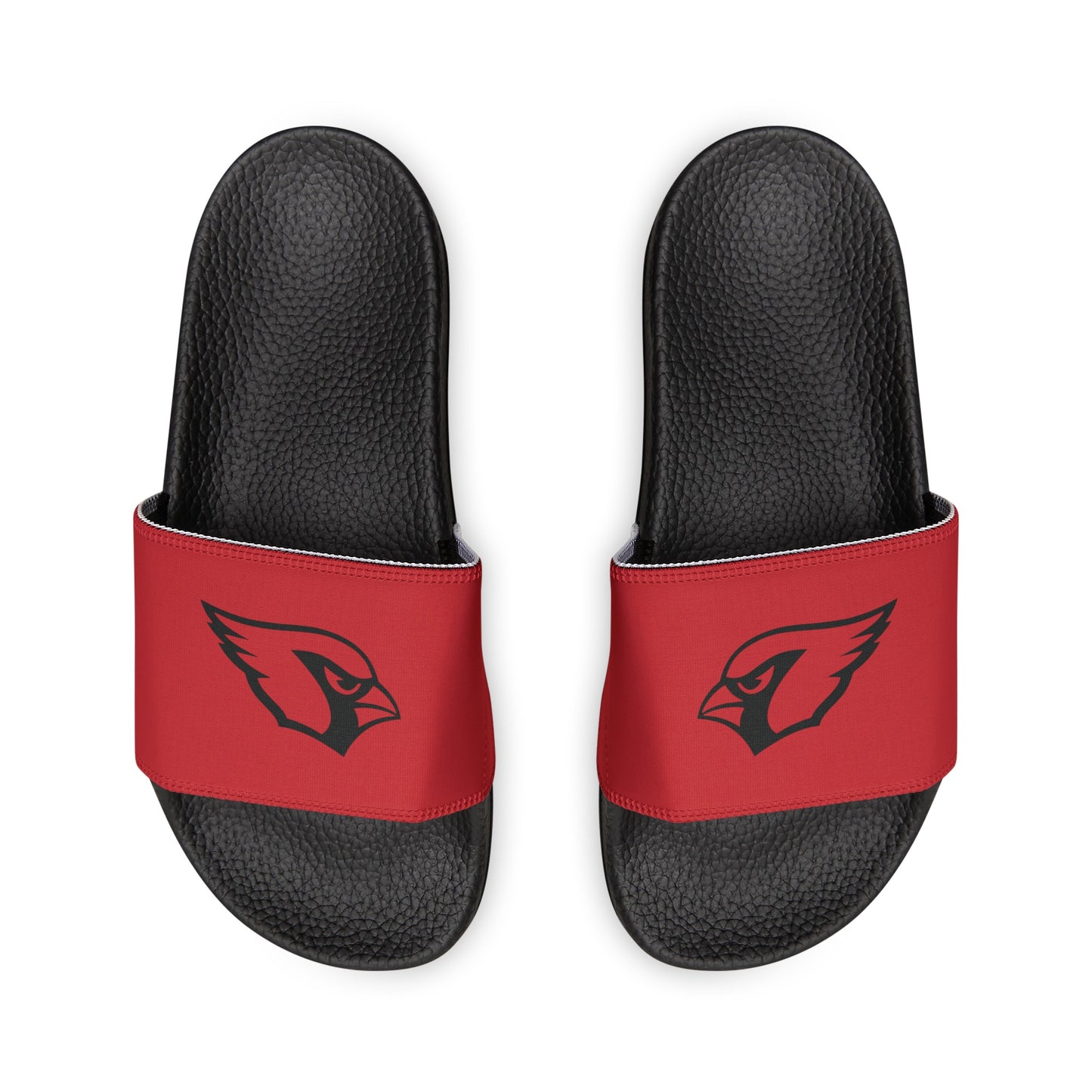 Men's Slide Sandals, Red Mono Cardinal