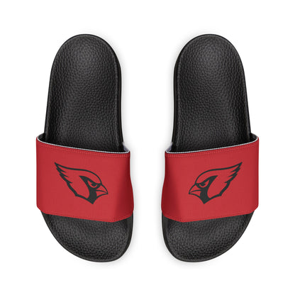 Men's Slide Sandals, Red Mono Cardinal