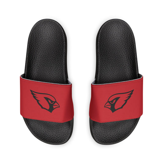 Men's Slide Sandals, Red Mono Cardinal