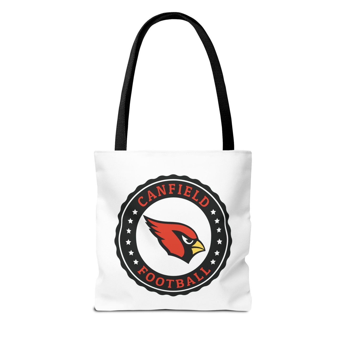 Canfield Football Tote Bag, Badge & White "C"