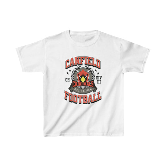 Canfield Football ("Excellence), Kids Heavy Cotton Tee