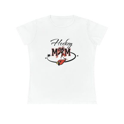 Hockey Mom, Ladies' Cotton T-Shirt