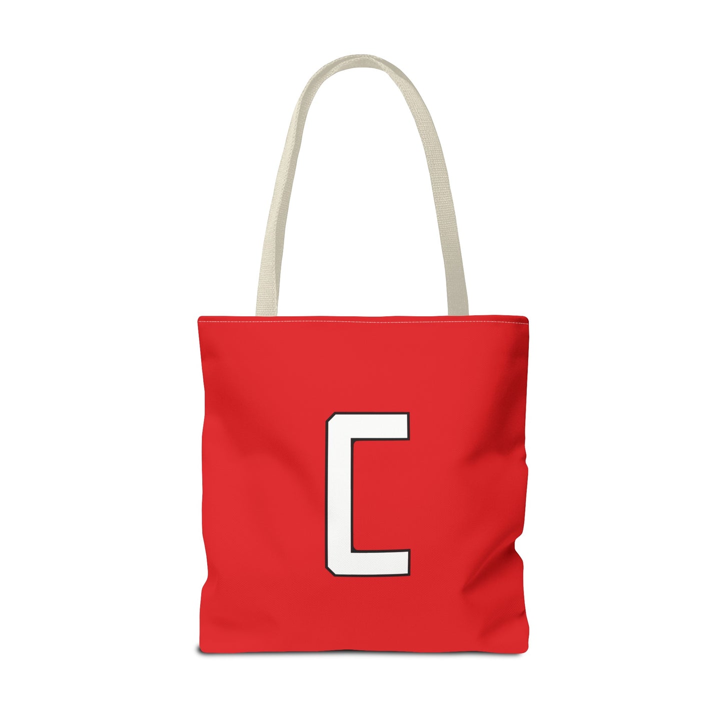 "Straight Outta Canfield" Tote Bag, White "C"