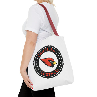 Canfield Football Tote Bag, Black "C"