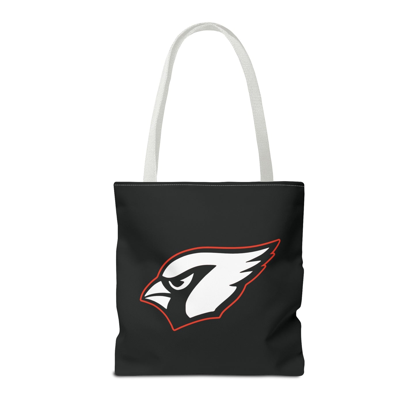 Tote Bag, White Canfield C w/White & Red Trim Cardinal