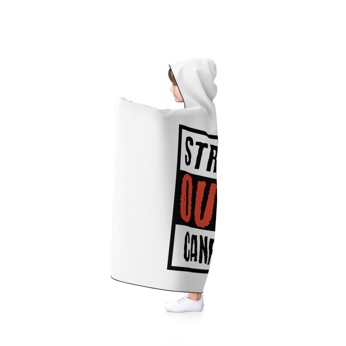 "Straight Outta Canfield" Hooded Blanket