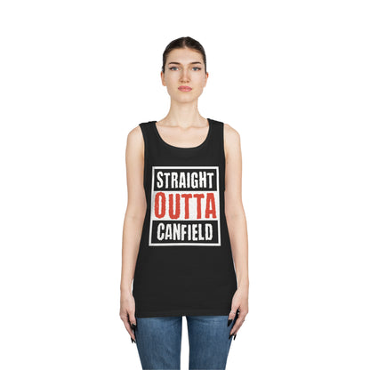 "Straight Outta Canfield" Heavy Cotton Tank Top