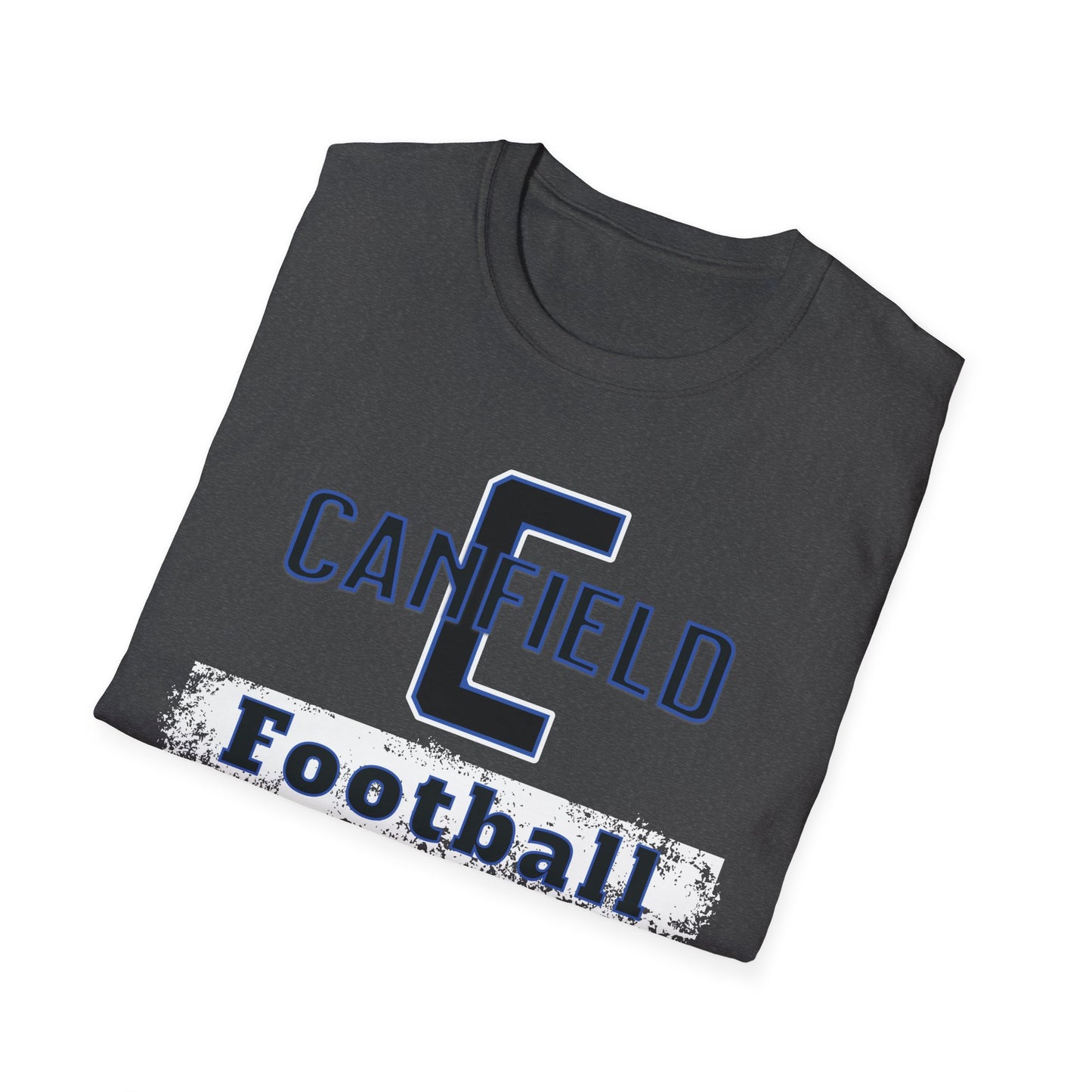 Back-the-Blue Canfield Football Softstyle T-Shirt