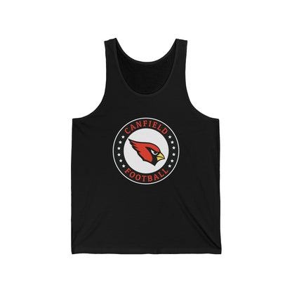 Canfield Football Badge, Jersey Tank