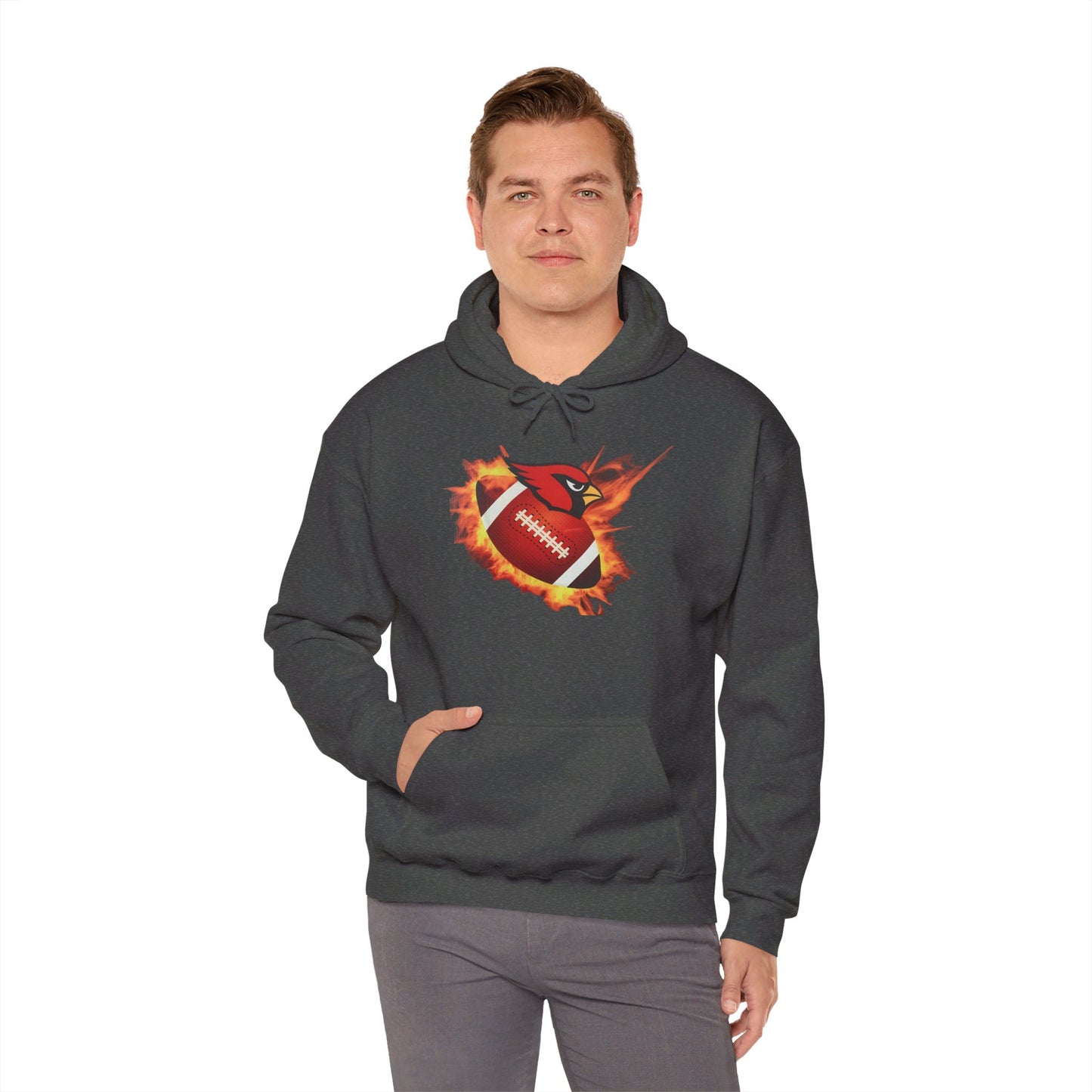 Canfield Football (Fire), Hooded Sweatshirt