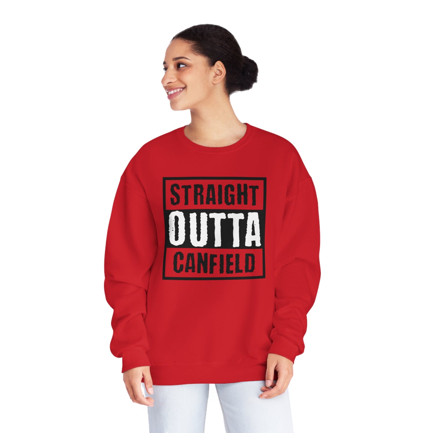 "Straight Outta Canfield" NuBlend® Crewneck Sweatshirt