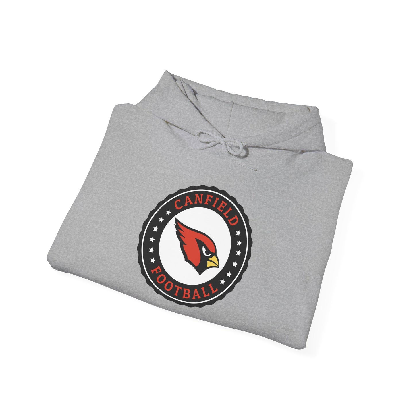 Canfield Football Badge, Hooded Sweatshirt