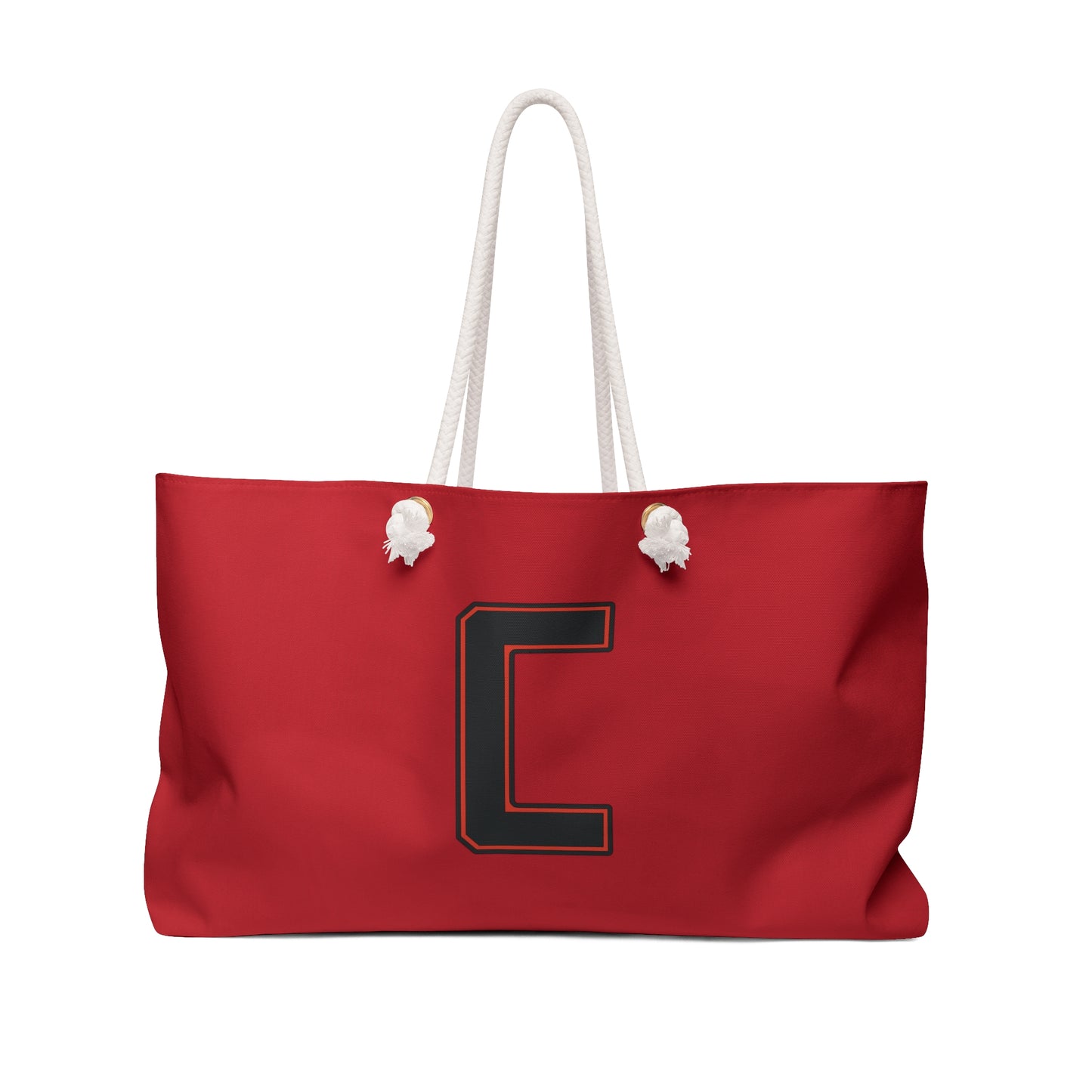 "Canfield Football" Weekender Bag, Black "C"