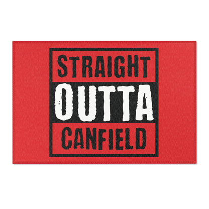 "Straight Outta Canfield" Area Rug