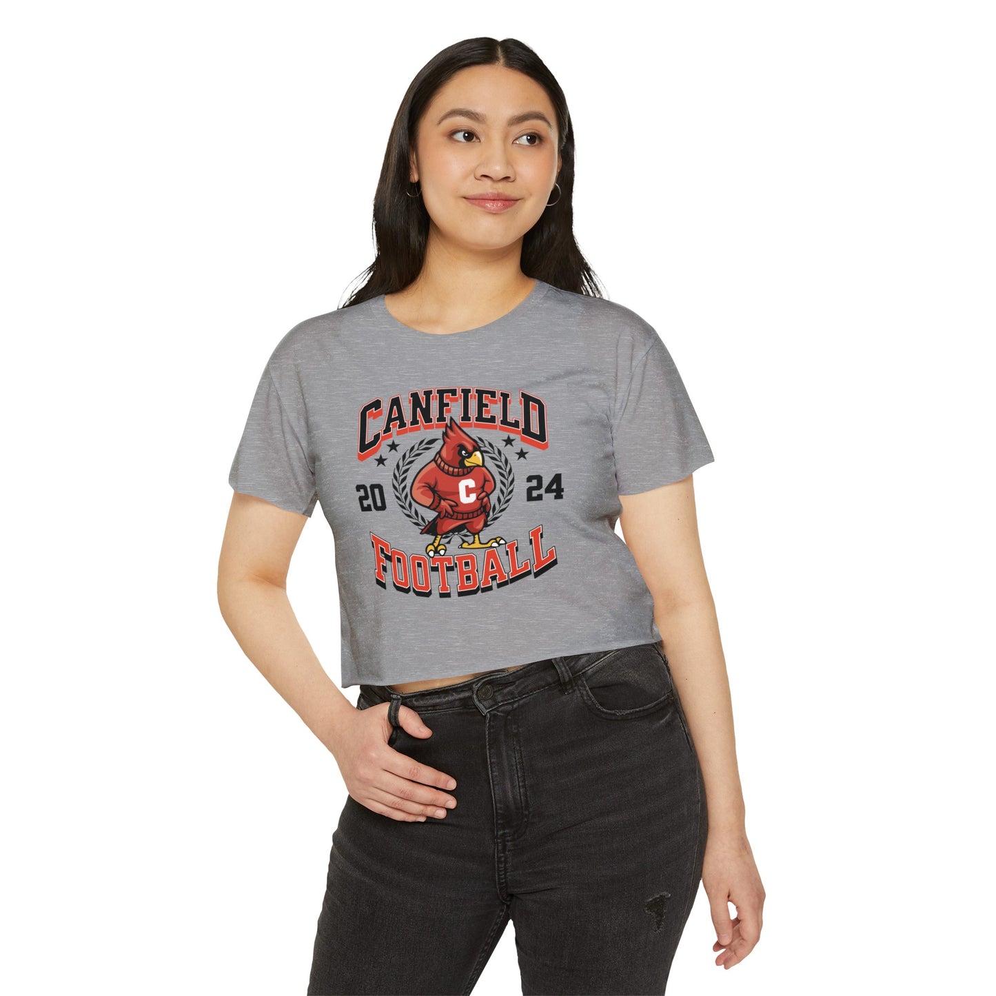 2024 Canfield Football, Women's Crop Top