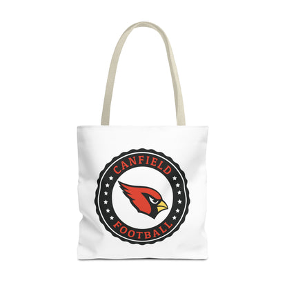 Canfield Football Tote Bag, Black "C"