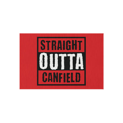 Outdoor Rug, "Straight Outta Canfield"