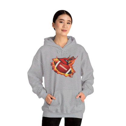 Canfield Football (Fire), Hooded Sweatshirt