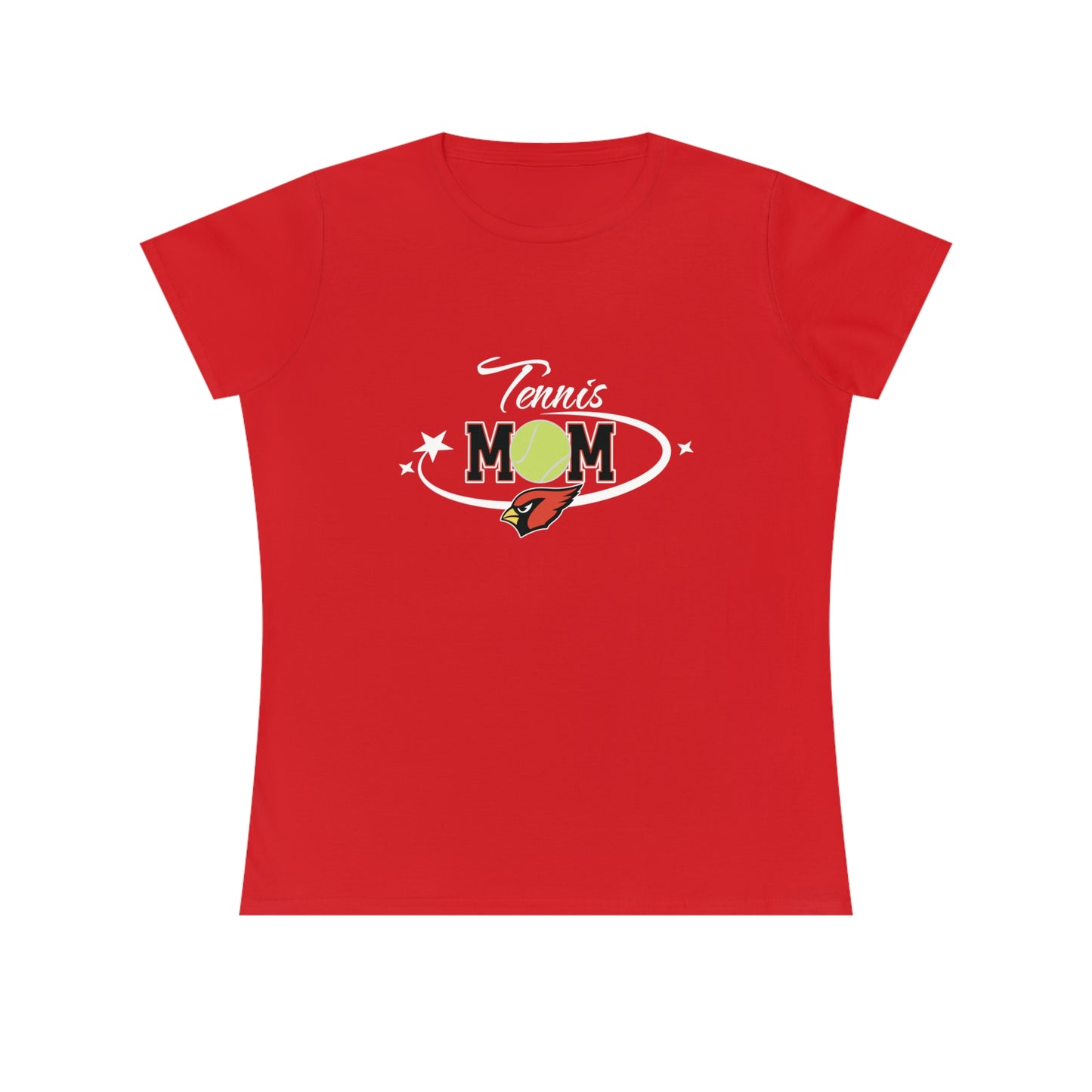 Tennis Mom, Ladies' Cotton T-Shirt