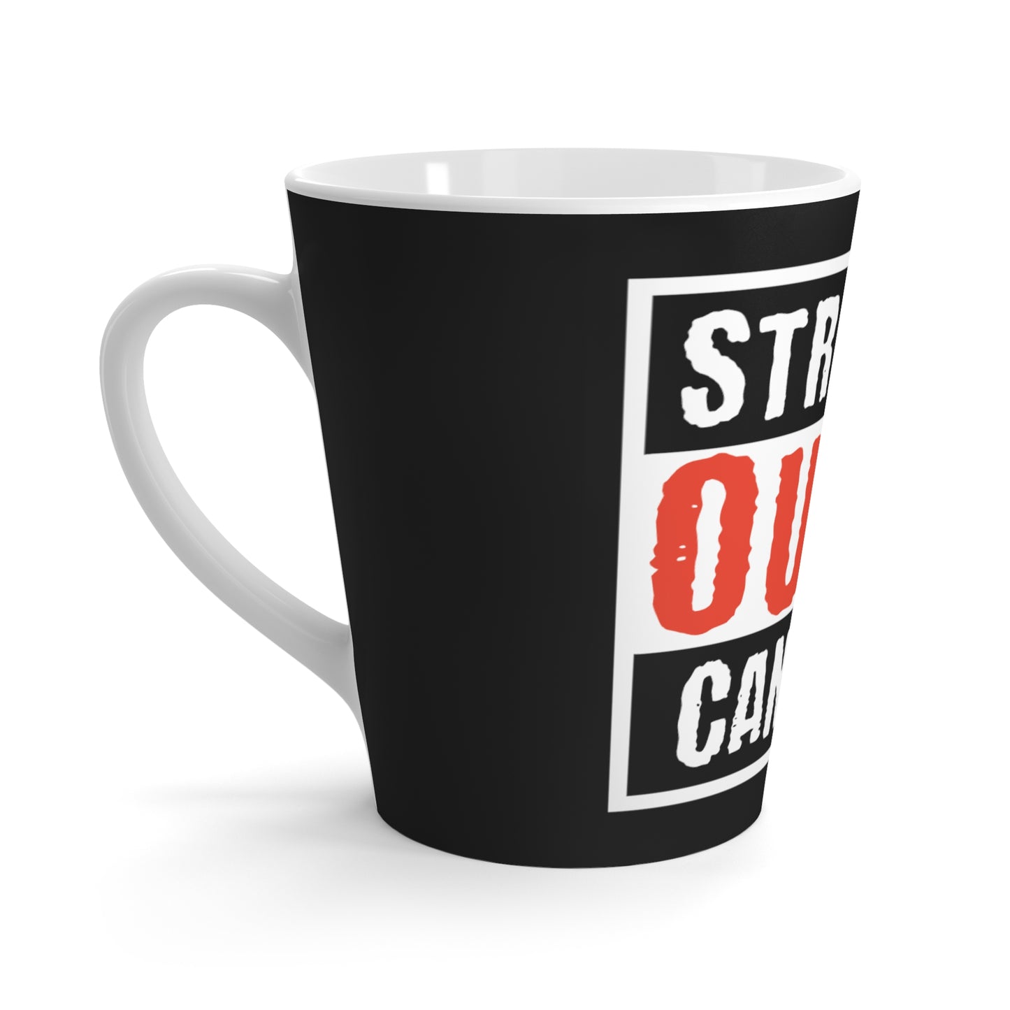 "Straight Outta Canfield" Latte Mug, 12 oz.