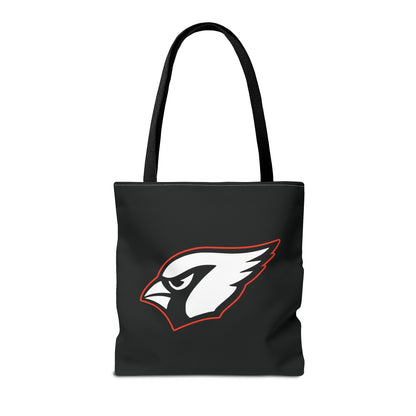 Tote Bag, White Canfield C w/White & Red Trim Cardinal