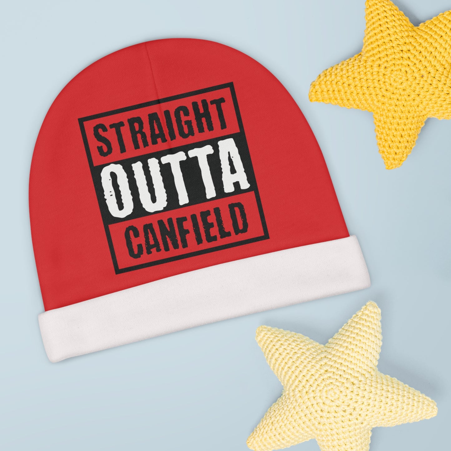 "Straight Outta Canfield" Baby Beanie