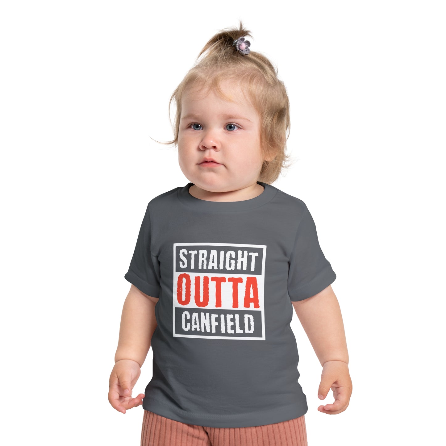 "Straight Outta Canfield" Baby Short Sleeve T-Shirt