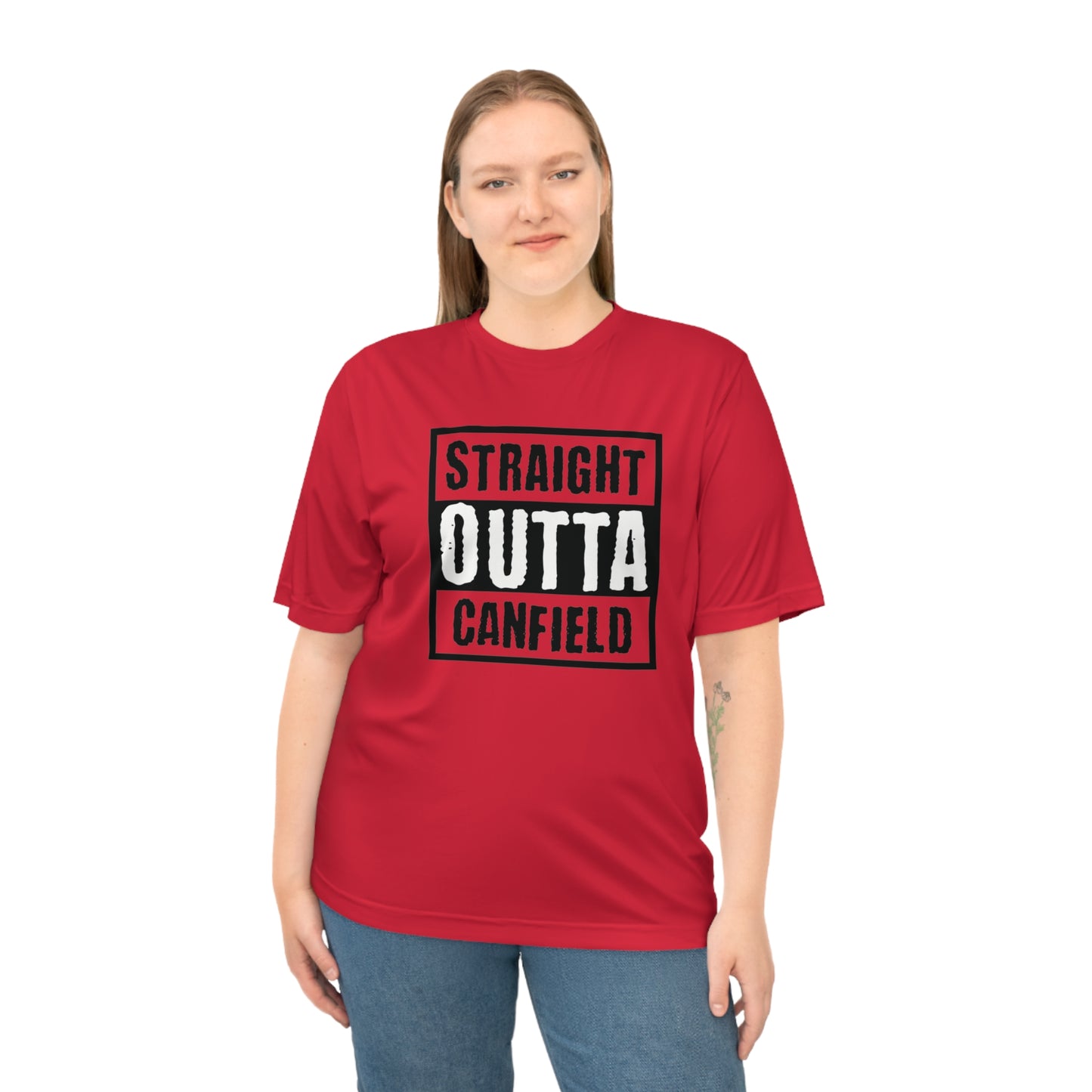 "Straight Outta Canfield"  Zone Performance T-shirt